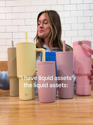 A post by @simplemodern on TikTok caption: Lots and lots of liquid assets! #simplemodern 