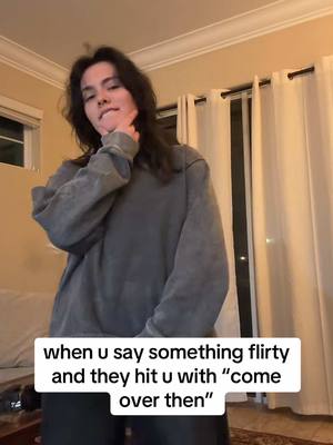 A post by @tatianna_maenza on TikTok caption: making up scenarios so i can own dis sound #fyp #wlw #masc #foryou 