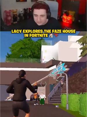 A post by @lacy on TikTok caption: the FaZe house in Fortnite😳 #fyp #foryou #foryoupage #viral #trending #gaming #fortnite #faze #lacy 