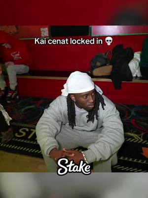 A post by @tj.clipalot on TikTok caption: Kai cenat locked in 💀