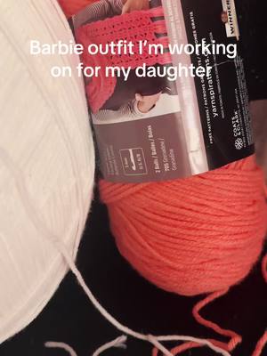 A post by @mumistarr on TikTok caption: #crochetersoftiktok #deafbusiness #barbie 