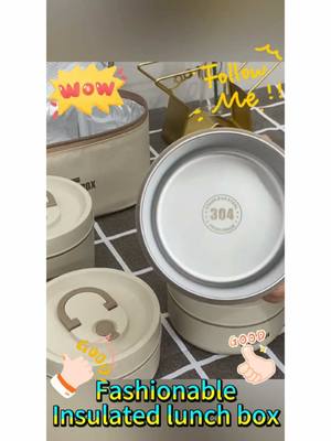 A post by @yall666 on TikTok caption: Are you still eating a cold lunch? Take a look at this magical insulated lunch box, it can let you say goodbye to cold meals like winter, and make your lunch hot! Come and place an order with me!#TikTok #shopping #lunch 