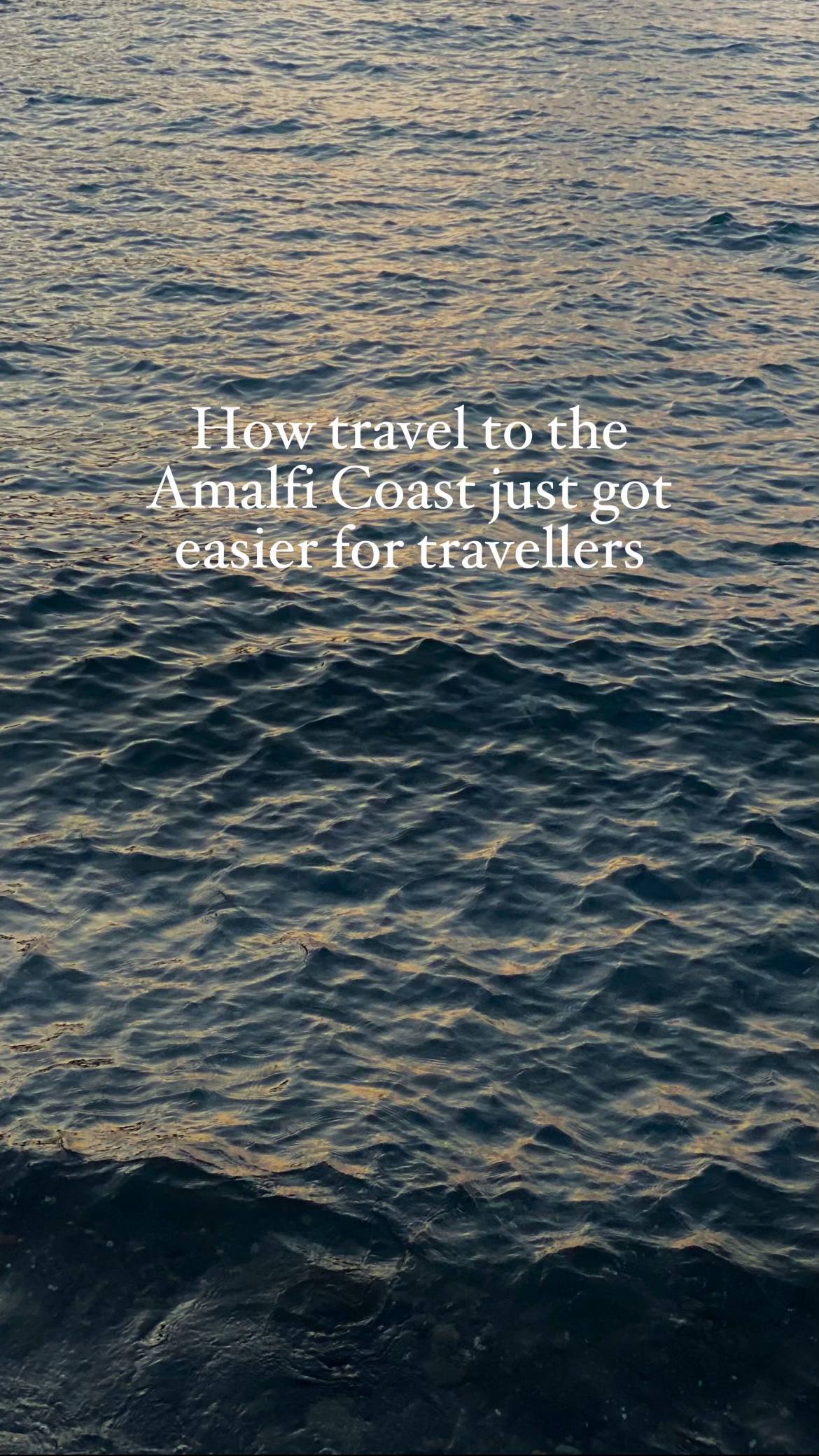 A post by @europeforyou on TikTok caption: Will you be travelling to the Amalfi Coast’s new airport? #amalficoast #amalfi #italy #travel #traveltiktok #foryou