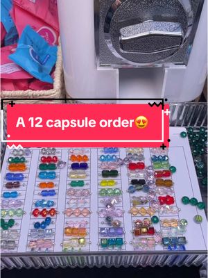 A post by @sophie_crystal_choice on TikTok caption: Sample order ☺️❤️ #DIY #diybeads #fyp 