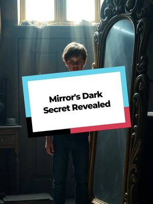 A post by @luxetids on TikTok caption: Mirror's Dark Secret Revealed... #CreepyStories #UnexplainedMysteries