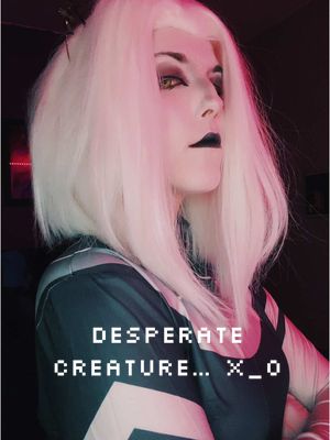 A post by @ on TikTok caption: Desperate creature… #lute #lutehazbinhotel #hazbinhotellute #hazbinhotelcosplay #lutehazbinhotelcosplay #adamhazbinhotel 