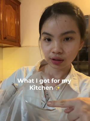 A post by @zhaahong on TikTok caption: Kitchen hauls with me ✨#fyp #viralvideo #kitchen 