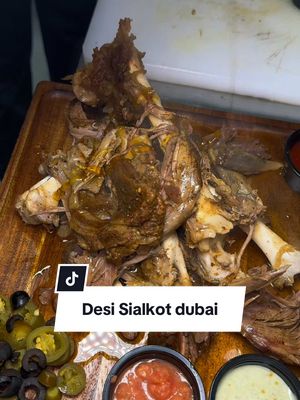 A post by @hasibkhan1171 on TikTok caption: #Foodie @Desi Sialkot Restaurant LLC #mutton #foodtiktok #FoodFestonTikTok #foodvideo #shawarma #pizza #chickenrecipes #foodblog #foodbloggers #spicy #spicyfood #rice #baked #meat #meatlovers #foodlovers #food #foods #foryou #viral #viralvideo #viraltiktok #foodiesofinstagram #foodreview #dubai #dubaifood #voiceover 