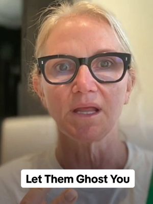 A post by @melrobbins on TikTok caption: Let Them ghost you... 👏 If you want to learn how to stop obsessing over other's opinons of you, check out my new book, The Let Them Theory at LetThem.com or listen to the 10-hour audiobook on @Audible. 💚 #melrobbins #letthem #letthemtheory