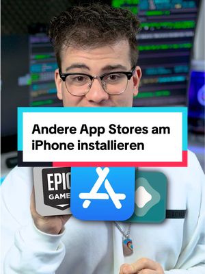 A post by @dasistjay on TikTok caption: Auch auf iPhones kann jeder jetzt endlich Apps runterladen, die nicht aus dem App Store sind - und dadurch auch zum Beispiel Fortnite und andere Games von Epic. Wie genau das am Smartphone funktioniert, erkläre ich euch im Video 👀 #dasistjay #lernenmittiktok #edutok #edutoktech #techtok 