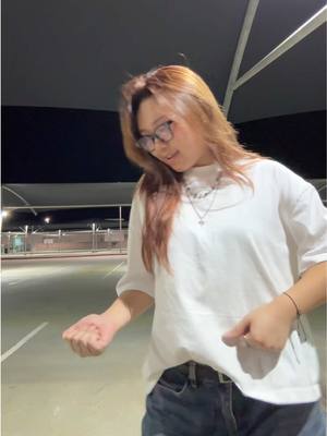 A post by @hannahkaye.b on TikTok caption: can’t do it as smooth as my boo @zaira yzabelle ladisla 🧎‍♀️ but wanted to give this a try #dance #fyp 