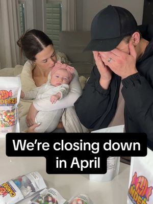 A post by @candeezeco on TikTok caption: We have until April… so stock up on freeze dried candy while you can! #SmallBusiness #freezedriedcandy #livestream #tiktokban 