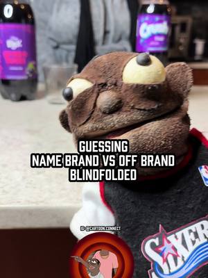 A post by @dukieduketwo on TikTok caption: Name Brand VS Off Brand Blindfolded w/ Granny & Duke #grannyandduke 