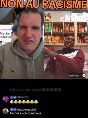 A post by @zonecashlaval.live on TikTok caption: NON AU RACISME PARTAGÉ AU MAX FAUT DENNONCER 