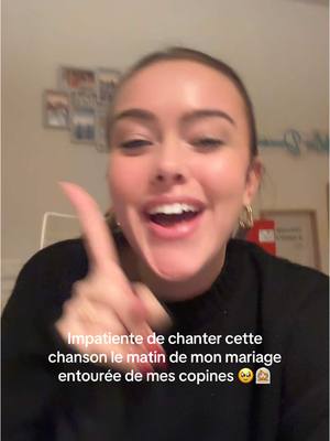 A post by @lolachristien on TikTok caption: Je suis entrain de premarer ma meilleure playlist pour le matin avec mes copines 😍 #mariage #mariage💍 #demandeenmariage #futuremariee #mariee #demoiselledhonneur #preparation 