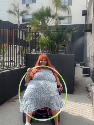 A post by @plussizeadventures on TikTok caption: Next up on plus size adventures, learning to Hula hoop? Hahaha 😂  #hulahoop #hulahoopchallenge #hula #hulahoopfitness #hulahooping #hulahoopgirl #hulahoops #plussizehulahooper 