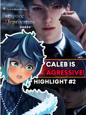 A post by @niyekovt on TikTok caption: I can’t be the only one ☝️😭 Full reaction on my YT channel ▶️ Niyeko Reacts to Farspace Deprivation | Caleb Love and Deepspace (❄️Twitch: Niyeko) #niyeko #caleb #vtuber #calebloveanddeepspace #loveanddeepspace 