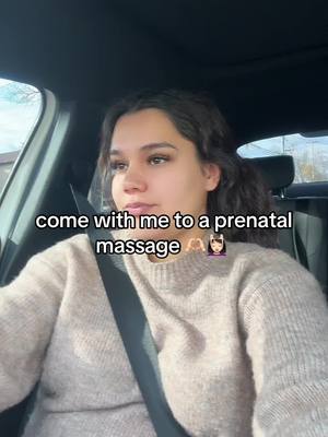 A post by @turntupnat on TikTok caption: prenatal massages are a must! treat urself mamas! #prenatalcare #prenatalmassage #girlmom #boymom #alameda 