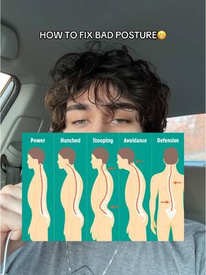 A post by @_iluvwillll on TikTok caption: How to fix bad posture 