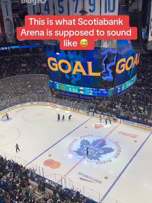 A post by @blogto on TikTok caption: Toronto Sceptres fans are louder than Maple Leafs fans 👀 #toronto #ontario #hockey #torontohockey #pwhl #torontosceptres #fyp 