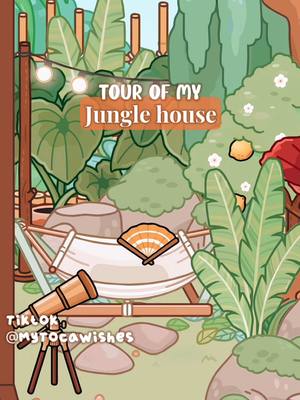 A post by @mytocawishes on TikTok caption: 🌴🛶Tour of my jungle house in the Vacation Villa! 🦜Would you live here?👇 🪰🌿 Tags: #tocabocalifeworld #toca #tocaaesthetic #tocaboca #tocarp #tocalife #tocaworld #tocaroleplay #preppytoca #tocapack #tocabuild #tocahousetour #tocahouseidea #tocahousedesign #tocapack #newtocaupdate #newtocapack #fyp #fyppppppppppppppppppppppp #fypviral