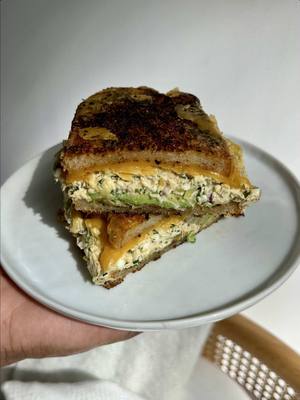 A post by @emmanuelduverneau on TikTok caption: Tuna melt. #food #EasyRecipe #tuna #foodtiktok 