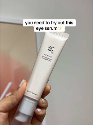 A post by @likeskin on TikTok caption: #stitch with @Laila Paul best eye serum for dark circles ✨