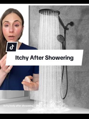 A post by @drdrayzday on TikTok caption: How to stop itchy skin after showering. #itchyskin #skincaretips #dermatologist #shower #creatorsearchinsights #greenscreen 