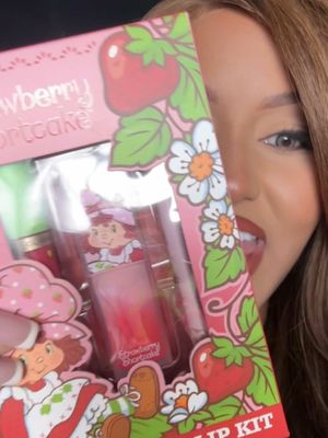 A post by @glamlite on TikTok caption: NOW BACK IN STOCK THE MOST VIRAL LIP KIT ON TIKTOK !!! Our VIRAL SENSATION MS STRAWBERRY SHORTCAKE IS NOW BACK FOR LIMITED TIME!!!🤭🤯 #tiktokshopjumpstart #tiktokshopjumpstartsale