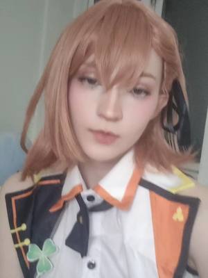 A post by @tokitoess on TikTok caption: I've had a really good day today /gen #mmjcosplay #moremorejump #mmj #pjsekai #projectsekai #minorihanasatocosplay #minoricosplay #minorihanasato #minori #pjskcosplay #pjsk 