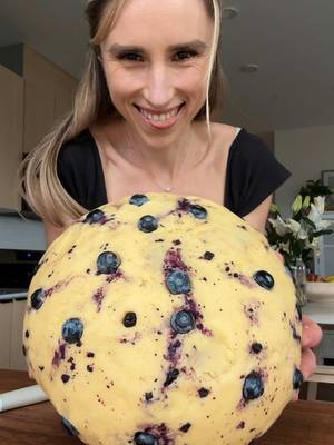 A post by @jeshastevens on TikTok caption: A blueberry tart? 🦋 #pastry #tarte #dessert #baking #sourdough 