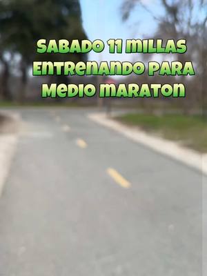 A post by @gabbyplace on TikTok caption: 11 Millas terminadas  #run#Running #runtokcommunity #fyp #parati #fitness 