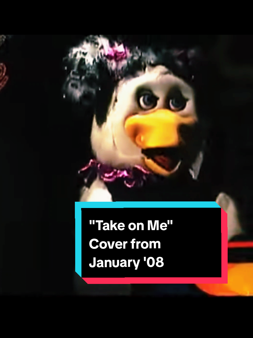 A post by @mattthefranchize on TikTok caption: Helen Henny covering A-Ha's "Take on Me" from the January 2008 show! #ChuckECheese #ForYou #ForYouPage #FYP #fypシ #HelenHenny #MrMunch #JasperTJowls #Pasqually #80s #80sMusic #Aha #TakeOnMe #TakeOnMeChallenge #Cover #CoverSong #Animatronics #Robots #Lights #Stage #Music #Trending #Viral 