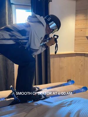 A post by @carlossainz55 on TikTok caption: ❄️ Never miss a fresh powder day! 