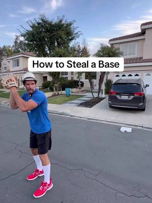 A post by @coachballgame on TikTok caption: Stealing a base is half natural speed and half brain power. I wasn’t blessed with lightning speed, so I had to use my brain to swipe those bags.  . Like these shoes? Thanks @SQAIRZ for making cleats and turf shoes that don’t hurt my feet! Use my DISCOUNT CODE “Attaboy10” across their website❗️ . P.S. If you’re obsessed with golf like me, they make them too. They are dynamite!