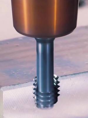 A post by @mtdcnc on TikTok caption: This is soo satisfying! #engineering #machine #cnc #machining 