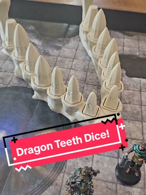 A post by @nameisinuse on TikTok caption: #dnd #diceset #ttrpg #dnd5e #dragon 