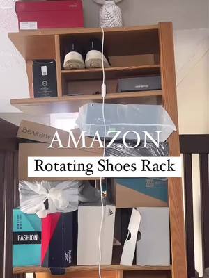 A post by @finds_organizationamy on TikTok caption: 💬Comment Link and Tag a Friend!!!✨ Maximize your shoe and bag storage with this Rotating Rack Tower!🔄👟 With a 7-tier spinning design (option for 5 and 6 tier), it holds up to 35 pairs of shoes or bags in a compact space. its super versatile design allows for storage of other accessories, perfect for small spaces!😍 #ushersuperbowl #jasonkelce #deadpool3 #onedaynetflix #buffalochickendip #funnyvideosreels #nailsinspo #gymmotivation #rihanna #founditonamazon #amazonfinds #amazonfashion #amazonprime #amazonshopping #amazondeals #amazonmusthaves #fyp #fp:/ #fypage #amazongadgets #gadgets #amazonhome #amazon #shopltk #Itkunder50 #Itkhome #amazonfavorites