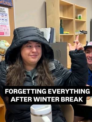 A post by @americanhighshorts on TikTok caption: almost forgot to post the video with all this winter break fog @Paige Morrissey  #americanhighshorts #winterbreak  #backtoschool  #schoollife 