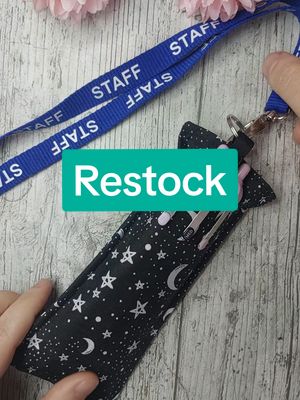 A post by @juniperjanecraft on TikTok caption: I have been restocking some sold out designs of these popular Double-sided Lanyard Accessories today. I will hopefully be restocking some more sopd out designs this week, and maybe adding a few new fabric options! #lanyard #sewingbusiness #teachergift #shopsmall #teacheraccessory #handmadebusiness #smallbusinesslife #lanyardaccessory #SmallBusiness #teachingassistant #teacherlanyard #glassesholder #uketsyseller #nottinghamsmallbusiness #smallbusinessuk #lanyardpenholder #ectteacher 