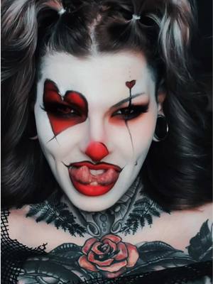 A post by @jessicagreenwitch on TikTok caption: I’ve decided I’m doing a clown look for every holiday their just to fun #transition #transformation #makeuptransition #clowntransition #icp #woopwoop 