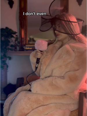 A post by @shiadanni on TikTok caption: This is why I never get back to your text. I’m in glam therapy  🚬👄 #meditation #therapy #comedy 