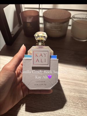 A post by @yasminjalloh on TikTok caption: not even sponsored just a proud Kay Ali girlie😩 #kayali #perfumes #fypシ