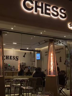 A post by @cop.f on TikTok caption: #chess_cafe #الرياض #ايفنت #اكسبلورexplore #الهبه #العاب #شتويه #كوفيهات_الرياض #حي_الملك_سلمان 