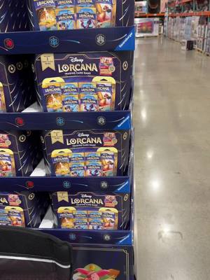 A post by @rbarber88 on TikTok caption: Disney trading card at your local Costco ???