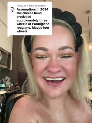 A post by @wheelchair_rapunzel on TikTok caption: Replying to @A.Lie don’t smell like cheese