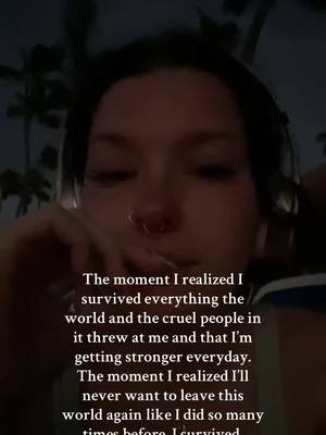 A post by @thatgirlmatrix on TikTok caption: This was such an important moment for me. I’ll never forget the feeling. #vacation #survivor #MentalHealth #puntacana