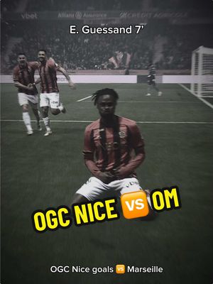 A post by @ligue1ubereats on TikTok caption: @OGC Nice defeats Marseille on the Sunday night match 🤯💥 #sportstiktok #Ligue1McDonalds #ligue1 #ogcnice #footballedit @DAZN France 