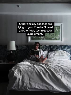 A post by @peacefromwithin on TikTok caption: "I've been anxious since I was little. It's genetic. And trust me, I've tried EVERYTHING." That was me. Convinced my anxiety was special. Different. Harder to fix than everyone else's. But here's the game-changer that changed everything: Every time we try to "fix" anxiety, we're telling our minds "DANGER!"  And our brilliant minds do exactly what they're designed to do - rev up that fight or flight response. Here's the wild part:  You don't need another technique. Another supplement. Another thing to remember when anxiety hits. You were born with everything you need for peace, just like your body naturally knows how to heal.  Anxiety is just energy moving through you. Totally safe. Completely normal. When you really see this? Life gets ridiculously simple. Want to discover just how easy feeling good can be? Join us in Peace From Within. Link in bio. #anxiety #MentalHealth #innerpeace #healing