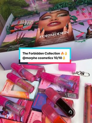 A post by @get_glam_with_sadaf on TikTok caption: OMG 🔥🔥👌 @Morphe Cosmetics The Forbidden Collection will be available on January 30,2025 🔥🔥  Absolutely stunning ty so much….. i can’t wait to try it out….  #makeup #beauty #prbox #prunboxing #morphecosmetics #morphebrushes #theforbiddencollection 